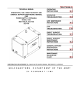 Associated Equipment 9305 Operating instructions