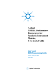 Agilent Technologies N8201A Technical data