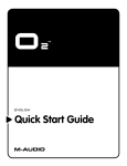 M-Audio O2 User manual