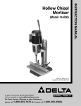 Delta 14-650 Instruction manual