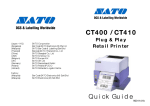 SATO CT410 Specifications