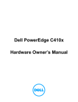 Dell PowerEdge C410X Owner`s manual