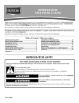 Maytag W10314958A Specifications