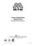 Mi-T-M MH-0375-LM10 Operator`s manual