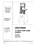 Craftsman 113.24201 Owner`s manual