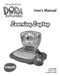 VTech Dora Alphabet Journey User`s manual