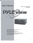 PYLE Audio PLDVCR600 User`s manual