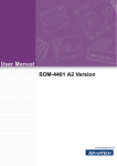 Advantech SOM-DB4700 User manual