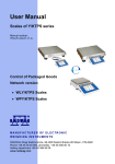 RADWAG WPY/KTPS Series User manual