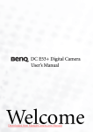 BenQ DC E53 User`s manual