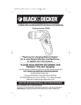 Black & Decker 90544571 Instruction manual