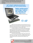 a comparison of performance and battery life on dell latitude and hp