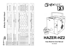 QTX Light 151.272 User manual