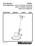 Minuteman FR17220-60 Instruction manual