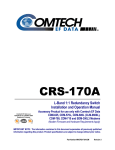 Comtech EF Data CDM-600 Product specifications