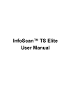 WizCom Technologies InfoScan TS Elite User manual