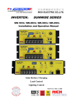 Rich electric INVERTEK L series Specifications