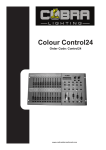 Cobra Colour Control 12 User manual