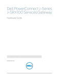 Dell PowerConnect J-SRX100 Specifications