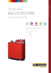REMEHA Gas 210 ECO Service manual
