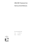 Digital Monitoring XR6 Installation manual