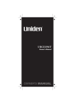 Uniden APCO 25 Owner`s manual