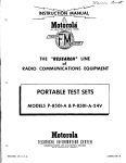 Motorola 9501 Technical information