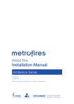 metrofires Ambie Plus Installation manual
