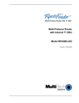 Multitech MTASR2-203 User guide