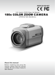 Zoom 1/3 Inch CCD Day & Night 180x COLOR  CAMERA Specifications