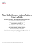 Cisco MCS 7800 Series Technical information