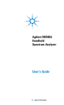 Agilent Technologies N9340A User`s guide