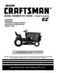 Craftsman EZ3 917.258590 Specifications