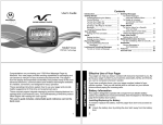 Motorola V700 POSAG Operating instructions