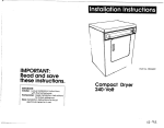 Whirlpool BYCCD3421W0 Specifications