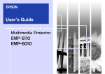 Epson Emp 30 User`s guide