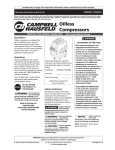 Campbell Hausfeld FP202801 Operating instructions