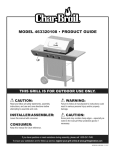 Char-Broil 463320108 Product guide