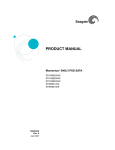 Seagate Momentus ST91208220AS Product manual