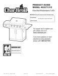 Char-Broil 463271312 Product guide