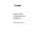Seagate ST373405LC - Cheetah 73.4 GB Hard Drive Product manual