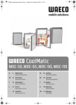 Waeco MDC-110 Instruction manual