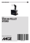 MCZ HYDRO Installation guide