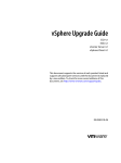 VMware VCENTER SERVER 4.0 - UPGRADE GUIDE UPDATE 1 Installation guide