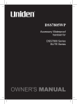 Uniden ELITE 8855+1 Owner`s manual