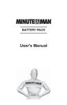 Minuteman MCP 2000 User`s manual