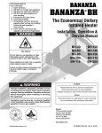 Roberts Gorden BH-125 Service manual