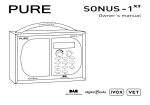 SONUS-1 XT Owners manual