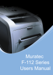 Muratec F-112P Specifications