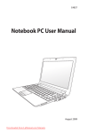 Asus UL20A User manual